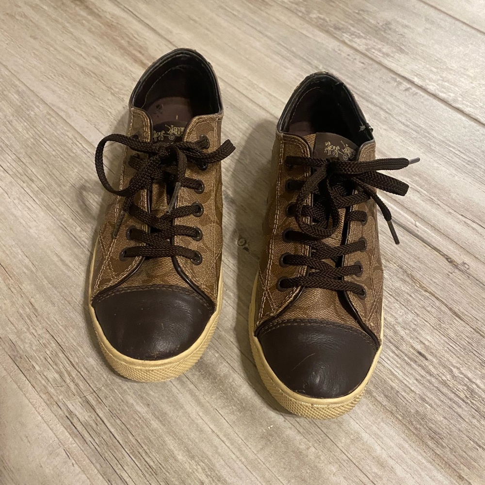 Authentic Coach Parkway Sneakers - Size 8